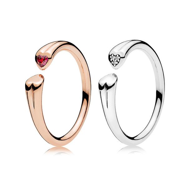 925 sterling silver love heart open ring with original box for pandora cz diamond wedding jewelry for women girls rose gold girlfriend gift, Slivery;golden
925 sterling silver love heart open ring with original box for pandora cz diamond wedding jewelry for women girls rose gold girlfriend gift, Slivery;golden