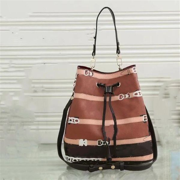 women shoulder bags whole drawstring ladies leather fashion shoulder classic bucket bag ladies handbag shopping bag purse mess243m
women shoulder bags whole drawstring ladies leather fashion shoulder classic bucket bag ladies handbag shopping bag purse mess243m