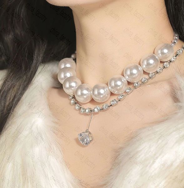 designer jewelry luxury pearl necklace versatile multiple wearing style diamond chain necklace xiaoxiang necklaces, Silver
designer jewelry luxury pearl necklace versatile multiple wearing style diamond chain necklace xiaoxiang necklaces, Silver