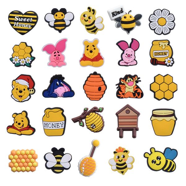 anime charms wholesale childhood memories bear honey bee cartoon charms shoe accessories pvc decoration buckle soft rubber clog charms fast, Blue
anime charms wholesale childhood memories bear honey bee cartoon charms shoe accessories pvc decoration buckle soft rubber clog charms fast, Blue