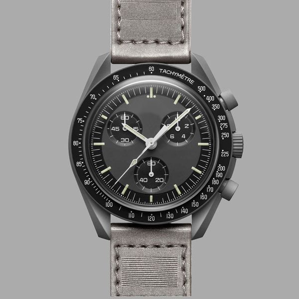 moon planet real ceramic mens watch full function quarz chronograph mission to mercury 42mm nylon luxury watch limited edition gift fashion, Slivery;brown
moon planet real ceramic mens watch full function quarz chronograph mission to mercury 42mm nylon luxury watch limited edition gift fashion, Slivery;brown