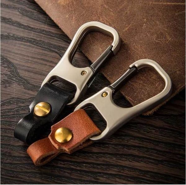 luxury genuine leather keyring keychain men's simple key chains holder keyfob for car accessories gift, Slivery;golden
luxury genuine leather keyring keychain men's simple key chains holder keyfob for car accessories gift, Slivery;golden