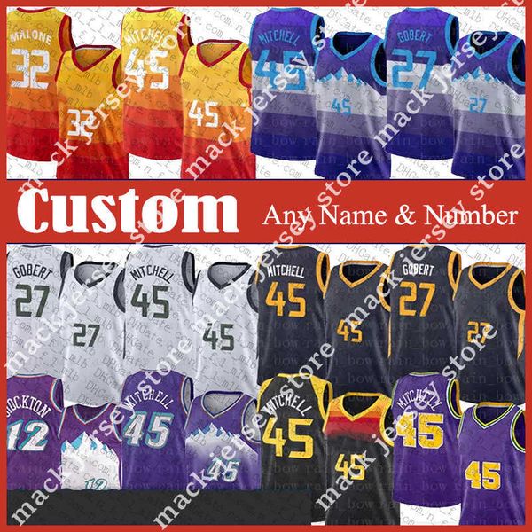 45 donovan rudy mitchell gobert custom mens basketball jersey 27 12 john 32 karl stockton malone mike bojan conley bogdanovic hassan rudy, Black;red
45 donovan rudy mitchell gobert custom mens basketball jersey 27 12 john 32 karl stockton malone mike bojan conley bogdanovic hassan rudy, Black;red