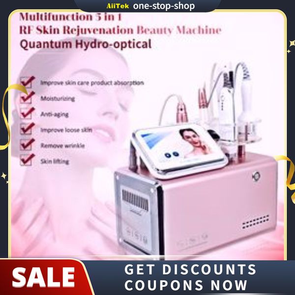5 in 1 quantum hydro-optical facial beauty apparatus skin care rf lifting ems mesotherapy skin rejuvenation vacuum hydration
5 in 1 quantum hydro-optical facial beauty apparatus skin care rf lifting ems mesotherapy skin rejuvenation vacuum hydration