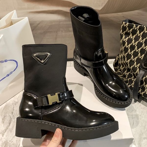 new designer boots autumn winter womens for women 's slip-on round toe triangle boats buckle luxurious ladies brand short woman size 35, Black
new designer boots autumn winter womens for women 's slip-on round toe triangle boats buckle luxurious ladies brand short woman size 35, Black