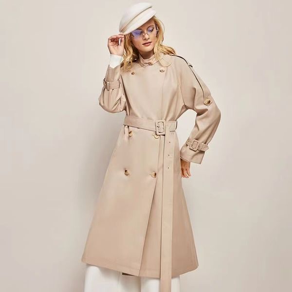 autumn womens trench coats designer luxury women windbreaker body letter print jacket loose belt coat female casual long trenchs coat a11, Tan;black
autumn womens trench coats designer luxury women windbreaker body letter print jacket loose belt coat female casual long trenchs coat a11, Tan;black