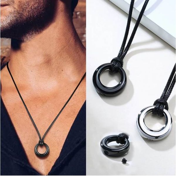 circle of life eternity love necklace keepsake waterproof memorial pendant ashes necklace, Silver
circle of life eternity love necklace keepsake waterproof memorial pendant ashes necklace, Silver