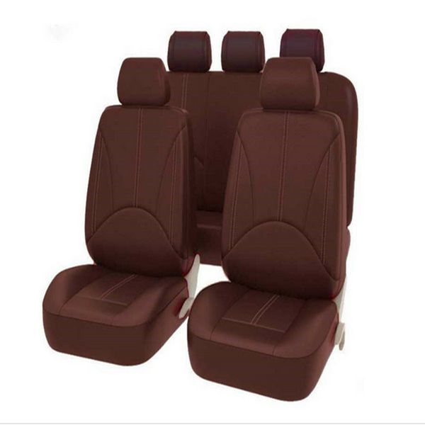 9pcs car seat covers pu leather front & rear full set universal for 5-seats car coffee color
9pcs car seat covers pu leather front & rear full set universal for 5-seats car coffee color