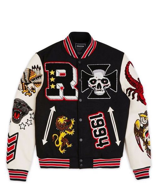 fashion womens men jacket fashion brand men jacket vintage loose long sleeve baseball man's hip hop cropped patchwork couple jacket s, Black;brown
fashion womens men jacket fashion brand men jacket vintage loose long sleeve baseball man's hip hop cropped patchwork couple jacket s, Black;brown