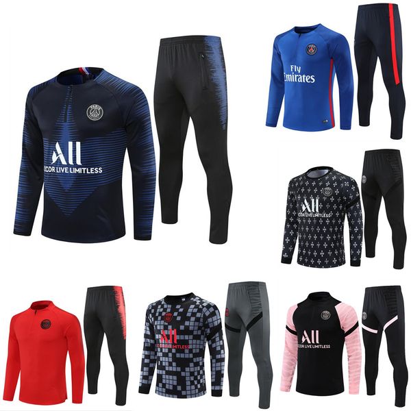 19 20 21 22 kids soccer tracksuit psgs mbappe jacket futbol men long sleeves survetement sets hommes sportswear training suits football trac, Black
19 20 21 22 kids soccer tracksuit psgs mbappe jacket futbol men long sleeves survetement sets hommes sportswear training suits football trac, Black