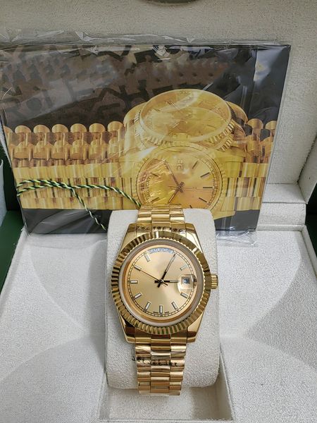 with original box mens automatic mechanical watch full stainless steel gold rome number face big date men sapphire glass super luminous wate, Slivery;brown
with original box mens automatic mechanical watch full stainless steel gold rome number face big date men sapphire glass super luminous wate, Slivery;brown