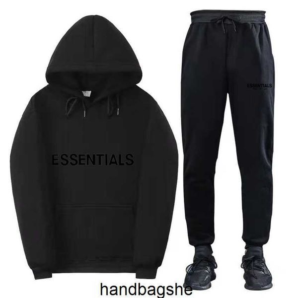 hoodie jacket essentials feel men's and women's hoodie two-piece set double thread high street new autumn winter sweater trend, Black;brown
hoodie jacket essentials feel men's and women's hoodie two-piece set double thread high street new autumn winter sweater trend, Black;brown