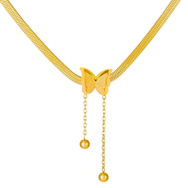 wholesale stainless steel necklace animal upscale jewelry butterfly necklace choker charms snake bone chain pendant gold necklaces, Silver
wholesale stainless steel necklace animal upscale jewelry butterfly necklace choker charms snake bone chain pendant gold necklaces, Silver