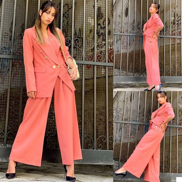 leisure candy color women blazer suits women custom made loose pants evening party formal birthday work wear 2 pieces, Black;red
leisure candy color women blazer suits women custom made loose pants evening party formal birthday work wear 2 pieces, Black;red