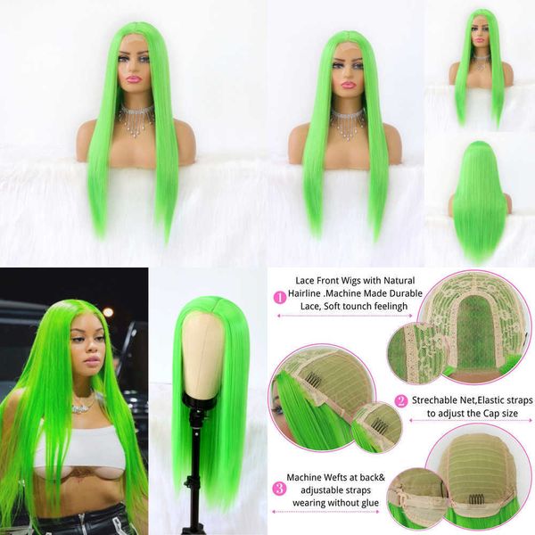 lace wigs long straight hair lime green color for fashion women synthetic with natural hairline 221216, Black;brown
lace wigs long straight hair lime green color for fashion women synthetic with natural hairline 221216, Black;brown