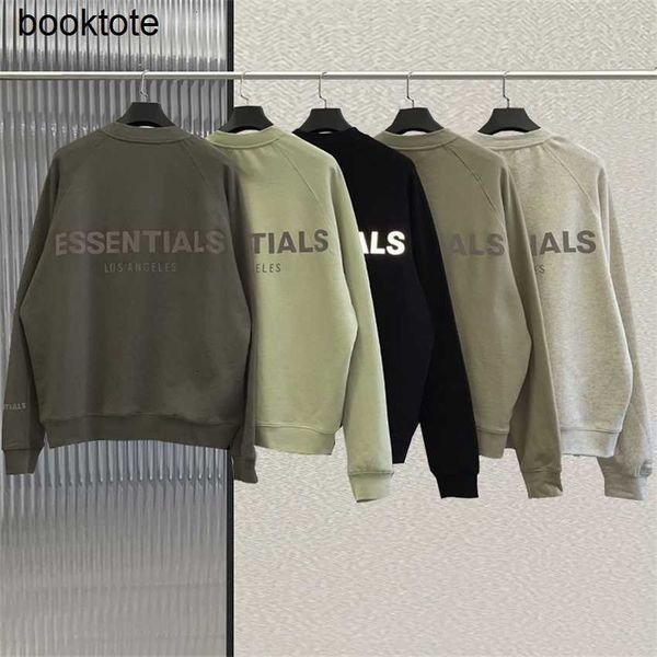 essentials sweatshirts mens o-neck sweater autumn and winter fleece plush warm reflective letter print, Black
essentials sweatshirts mens o-neck sweater autumn and winter fleece plush warm reflective letter print, Black