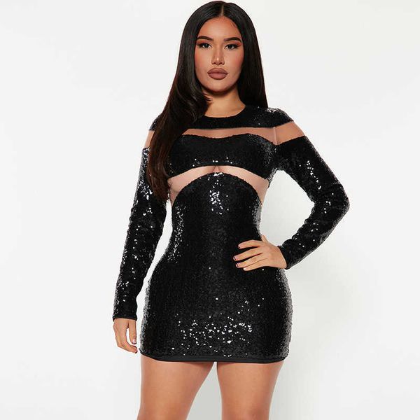 party dresses mesh see-through patchwork sequin women night club bodycon mini elegant long sleeve birthday y2k 220103, White;black
party dresses mesh see-through patchwork sequin women night club bodycon mini elegant long sleeve birthday y2k 220103, White;black