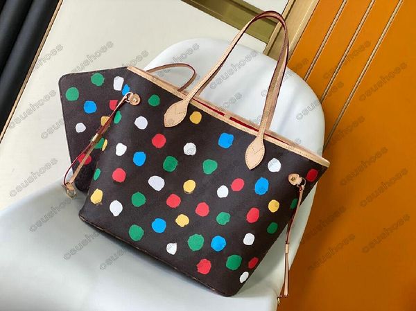 never bag 23 x yayoi kusama designer mm womens painted dots monograms shoulder bag 2pcs tote clutch purse embossed leather handbag with wall
never bag 23 x yayoi kusama designer mm womens painted dots monograms shoulder bag 2pcs tote clutch purse embossed leather handbag with wall