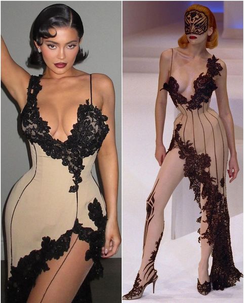glamorous prom dresses mermaid v--neck sleeveless high side split unique harness applicant backless floor length custom made evening dress p, Black
glamorous prom dresses mermaid v--neck sleeveless high side split unique harness applicant backless floor length custom made evening dress p, Black