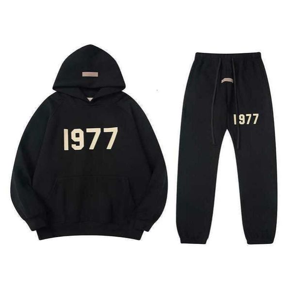 men's and women's hoodies sweatshirts 2023 fashion brand essentail new style season 8 flocked leggings set couple 1977 fs06, Black
men's and women's hoodies sweatshirts 2023 fashion brand essentail new style season 8 flocked leggings set couple 1977 fs06, Black
