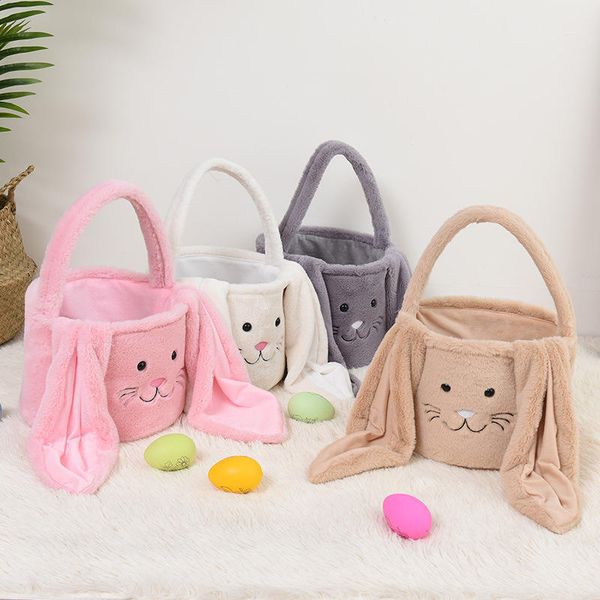 party favor plush easter basket personalized long ear furry easter bucket easter tote bag 0103
party favor plush easter basket personalized long ear furry easter bucket easter tote bag 0103