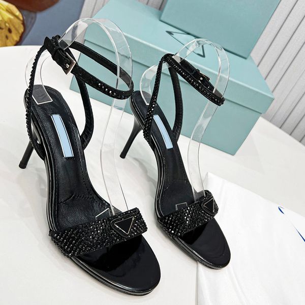 23ss womens sandals stiletto heels height 8.5 pointed toes with rhinestone dress shoes designer slipper wedding shoe for party elegant slide, Black
23ss womens sandals stiletto heels height 8.5 pointed toes with rhinestone dress shoes designer slipper wedding shoe for party elegant slide, Black