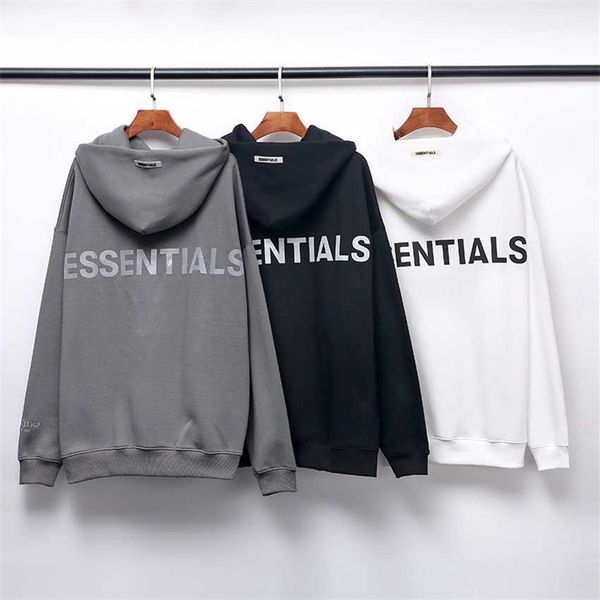 hoodie jacket multi thread essentials reflective letter embroidered cotton terry hoodie, Black;brown
hoodie jacket multi thread essentials reflective letter embroidered cotton terry hoodie, Black;brown