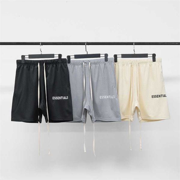 chao brand feel double line essentials mesh drawstring high street sports short pants for men and women, Black
chao brand feel double line essentials mesh drawstring high street sports short pants for men and women, Black