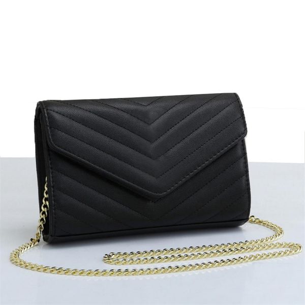 luxury designer classic evening bags wallets golden chain shoulder bag with six colors handbag ladies cross body fashion messenger275b
luxury designer classic evening bags wallets golden chain shoulder bag with six colors handbag ladies cross body fashion messenger275b
