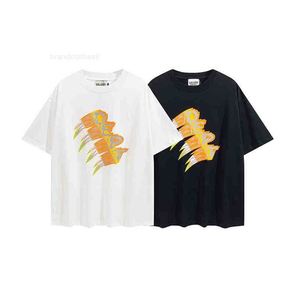 women t shirt designer gallerysdept casual for men loose spring summer caroon sleeve 4mzd, White;black
women t shirt designer gallerysdept casual for men loose spring summer caroon sleeve 4mzd, White;black