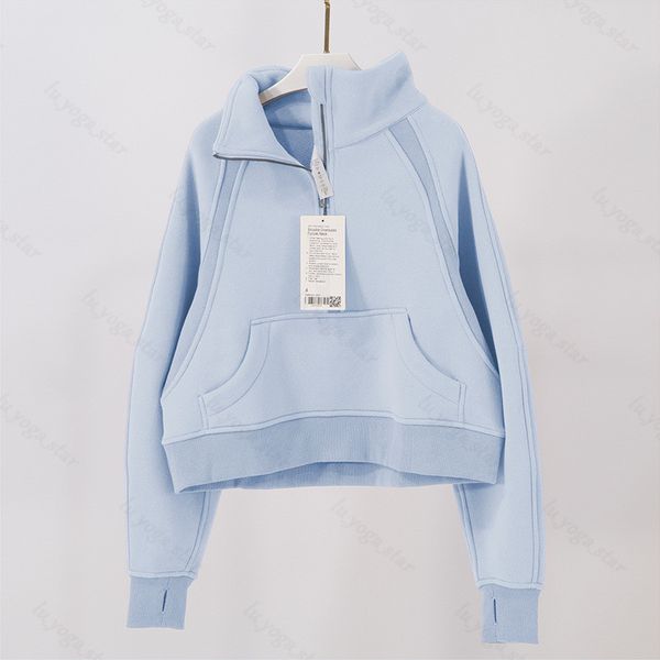 womens scuba yoga plus velvet hoodie thickening jackets hoodys sports half zipper terry designer sweater cing fashion loose short lulus 107, Black
womens scuba yoga plus velvet hoodie thickening jackets hoodys sports half zipper terry designer sweater cing fashion loose short lulus 107, Black