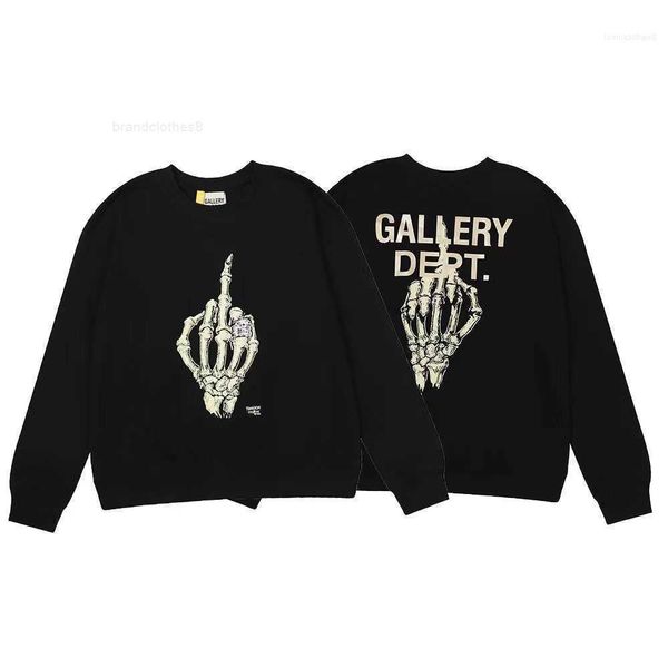 pullover designer gallerysdept loose galleries t american shirt fashion men's skull hand bone women's crew neck sweashir 3mh5, White;black
pullover designer gallerysdept loose galleries t american shirt fashion men's skull hand bone women's crew neck sweashir 3mh5, White;black