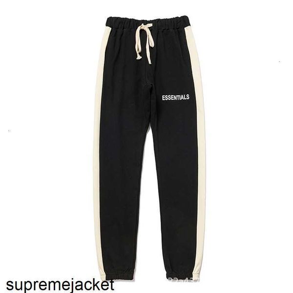 early autumn new essentials double line california limited chaogao street side strip pants, Black
early autumn new essentials double line california limited chaogao street side strip pants, Black