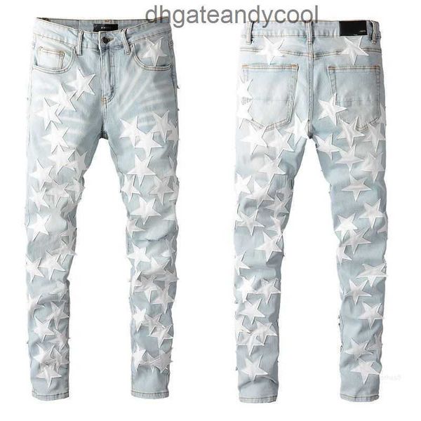 fall embroidery 2023 black amirs elastic denim new men's jeans broken designer patch pants slim man fit leggings zkqp, Blue
fall embroidery 2023 black amirs elastic denim new men's jeans broken designer patch pants slim man fit leggings zkqp, Blue