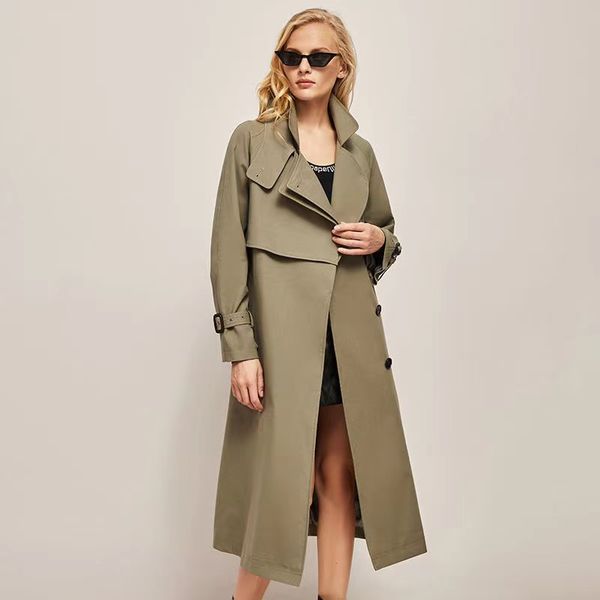 autumn womens trench coats designer luxury women windbreaker body letter print jacket loose belt coat female casual long trenchs coat a10, Tan;black
autumn womens trench coats designer luxury women windbreaker body letter print jacket loose belt coat female casual long trenchs coat a10, Tan;black
