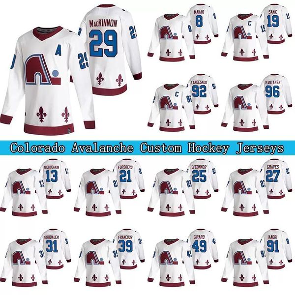 nathan mackinnon custom colorado avalanche 2021 reverse retro jersey 8 cale makar 31 philipp grubauer 49 samuel girard hockey jerseys, Black;red
nathan mackinnon custom colorado avalanche 2021 reverse retro jersey 8 cale makar 31 philipp grubauer 49 samuel girard hockey jerseys, Black;red