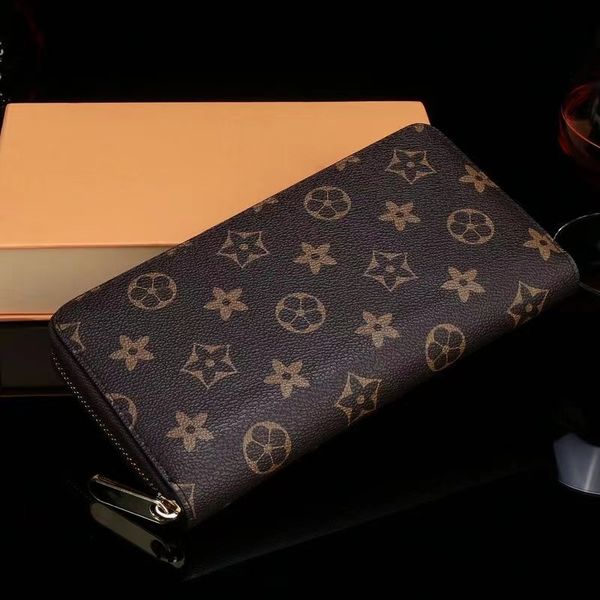 fashion quality genuine leather wallet womens slender card holder clutch purse classic single zipper wallets long purses with orange box, Red;black
fashion quality genuine leather wallet womens slender card holder clutch purse classic single zipper wallets long purses with orange box, Red;black