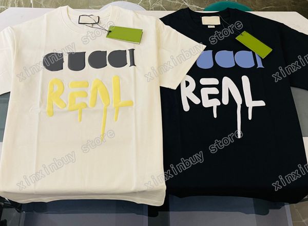 xinxinbuy men designer tee t shirt paris graffiti real letters print embroidery jacquard short sleeve cotton women white black gray xs-2xl, Black;brown
xinxinbuy men designer tee t shirt paris graffiti real letters print embroidery jacquard short sleeve cotton women white black gray xs-2xl, Black;brown