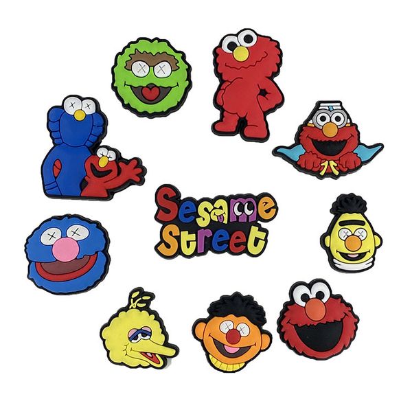 anime charms wholesale childhood memories seasame street cartoon charms shoe accessories pvc decoration buckle soft rubber clog charms fast, Blue
anime charms wholesale childhood memories seasame street cartoon charms shoe accessories pvc decoration buckle soft rubber clog charms fast, Blue