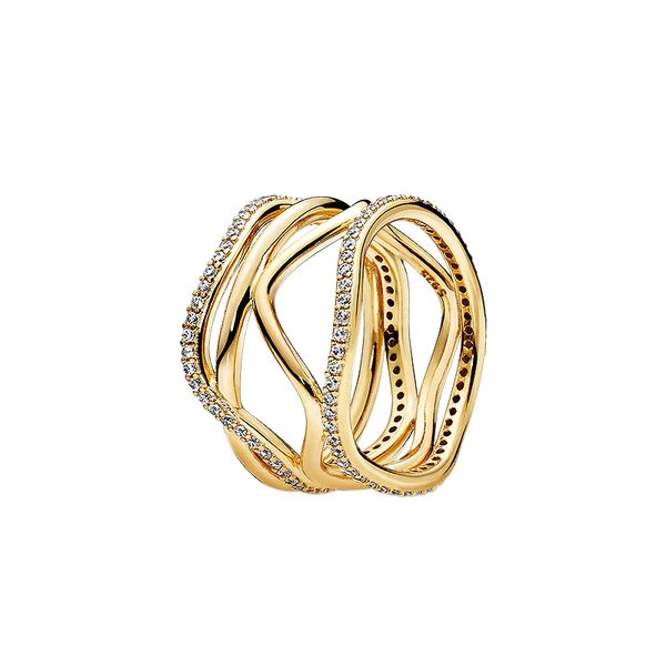 yellow gold plated swirl line ring with original box for pandora authentic sterling silver wedding party jewelry for women girls cz diamond, Slivery;golden
yellow gold plated swirl line ring with original box for pandora authentic sterling silver wedding party jewelry for women girls cz diamond, Slivery;golden