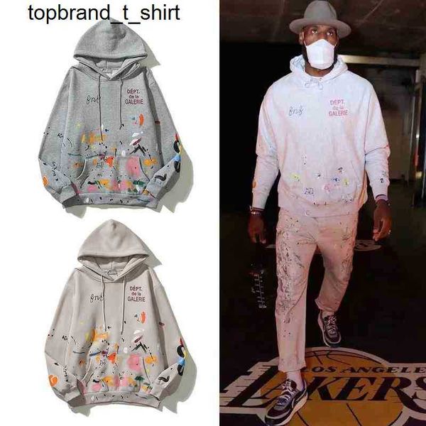 men's hoodies sweatshirts designer loose galery dept men women short sleeve fashion brand hoodie, Black
men's hoodies sweatshirts designer loose galery dept men women short sleeve fashion brand hoodie, Black