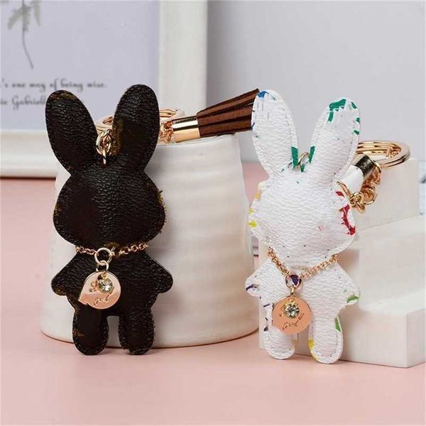 old flower rabbit keychain cute bag students backpack bags pendant monograms easter bunny leather key car keychains key rings pendants t29w9, White
old flower rabbit keychain cute bag students backpack bags pendant monograms easter bunny leather key car keychains key rings pendants t29w9, White