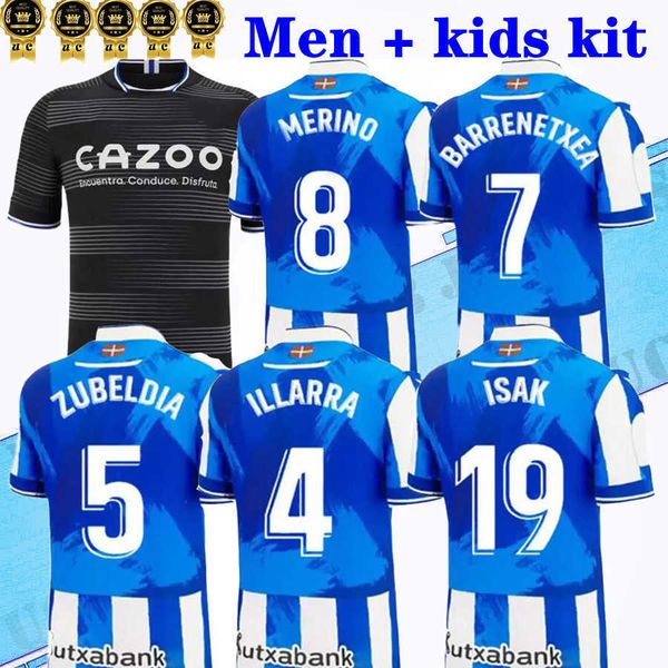 2022 rey sociedad men soccer jerseys 2023 royal silva oyarzabal portu isak merino camiseta de futbol shirt, Black;yellow
2022 rey sociedad men soccer jerseys 2023 royal silva oyarzabal portu isak merino camiseta de futbol shirt, Black;yellow