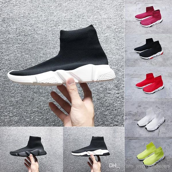 with box designer balencaigaitys shoes 2018 brand designer speed sock speed trainer shoes for men and women shoes speed st nqil, Black
with box designer balencaigaitys shoes 2018 brand designer speed sock speed trainer shoes for men and women shoes speed st nqil, Black