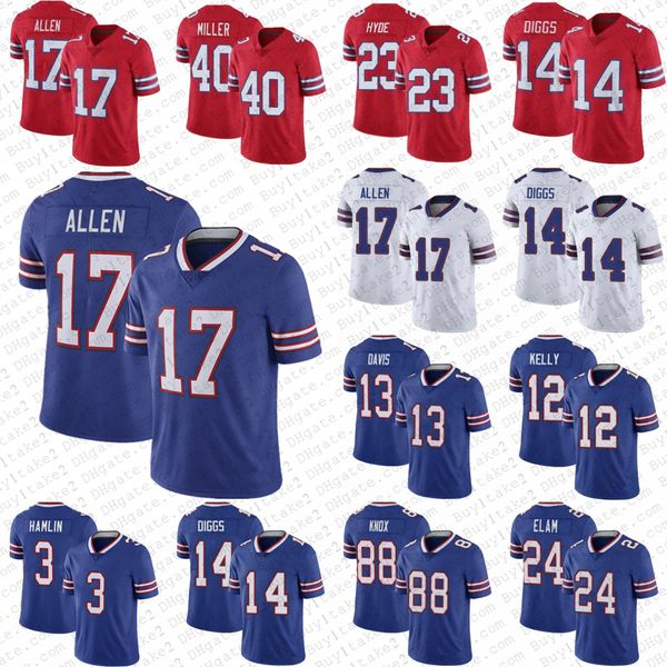 17 josh allen von miller football jerseys stefon diggs 3 damar hamlin jim kelly gabriel davis tre'davious white dawson knox kaiir elam, Black;red
17 josh allen von miller football jerseys stefon diggs 3 damar hamlin jim kelly gabriel davis tre'davious white dawson knox kaiir elam, Black;red
