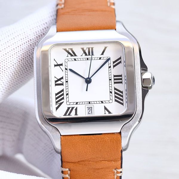 designer mens mechanical automatic watch 40mm full leather bracelet date watch water wristwatch montre de luxe, Slivery;brown
designer mens mechanical automatic watch 40mm full leather bracelet date watch water wristwatch montre de luxe, Slivery;brown