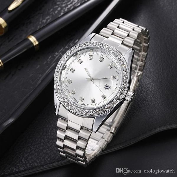 relogio masculino diamond mens watch fashion black dial calendar gold bracelet folding clasp master male 2021 gifts couples361c, Slivery;brown
relogio masculino diamond mens watch fashion black dial calendar gold bracelet folding clasp master male 2021 gifts couples361c, Slivery;brown