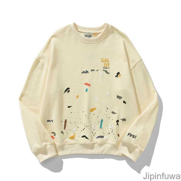 2023 spring designer galleries hoody depts men's hoodies long sleeve t shirts round neck splash ink painted graffiti women jacket loose, Black
2023 spring designer galleries hoody depts men's hoodies long sleeve t shirts round neck splash ink painted graffiti women jacket loose, Black