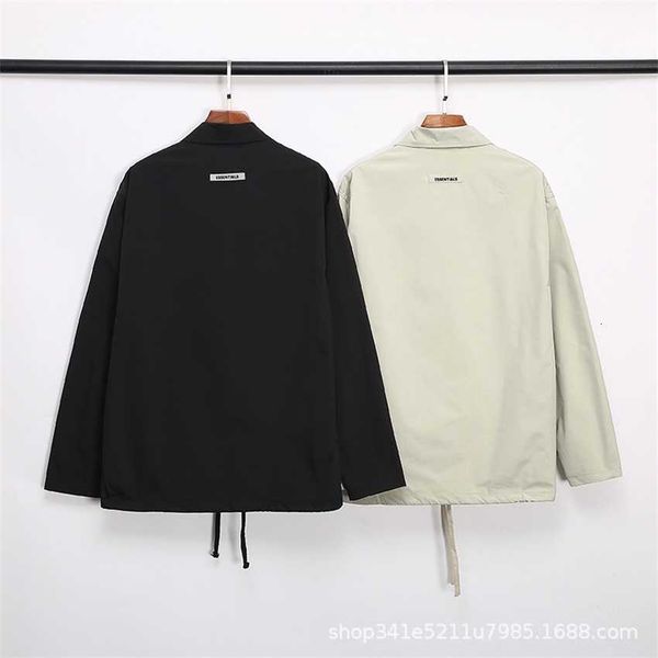 hoodie jacket essentials double line fashion brand feel god3m reflective jacket windbreaker coat, Black;brown
hoodie jacket essentials double line fashion brand feel god3m reflective jacket windbreaker coat, Black;brown