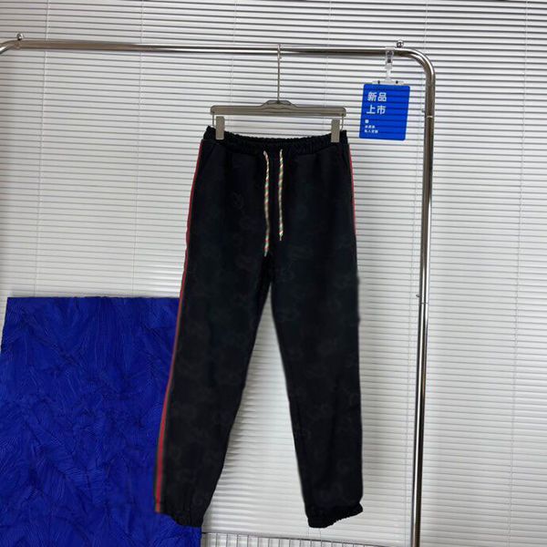 designer women's letter jacquard casual pants men's sweatpants elastic waist pants couple jeans men's overalls h597, Black;brown
designer women's letter jacquard casual pants men's sweatpants elastic waist pants couple jeans men's overalls h597, Black;brown